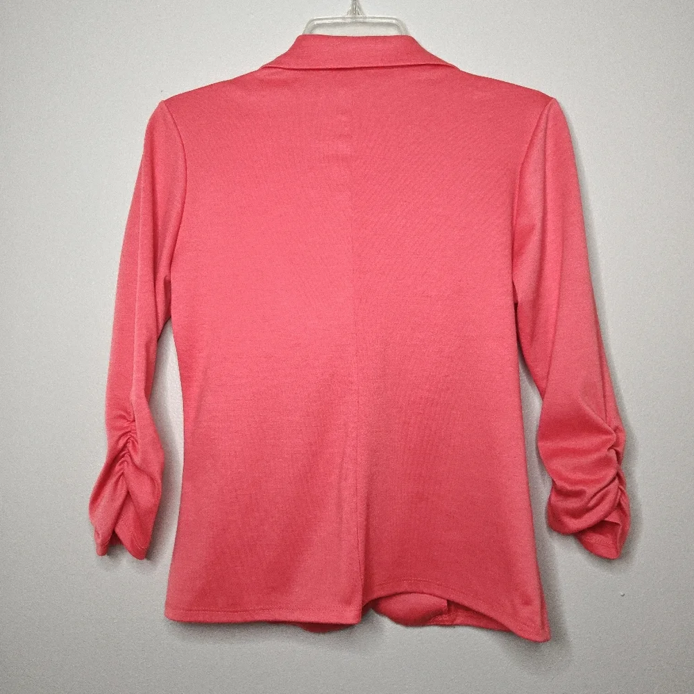 Coral Blazer Jacket Fashion Magazine